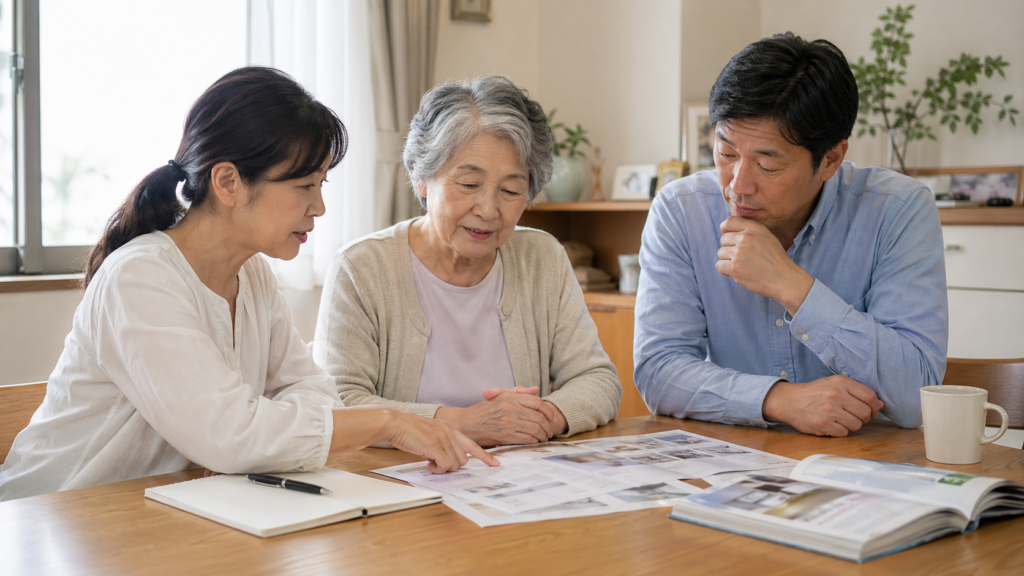 久留米市で老人ホームを探す家族へ｜後悔しない施設選びの流れのアイキャッチ画像