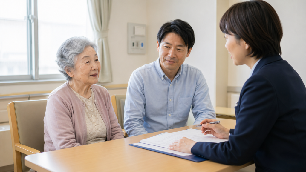 退院後すぐ自宅へ戻れない時の選択肢｜久留米で介護施設を相談する流れのアイキャッチ画像