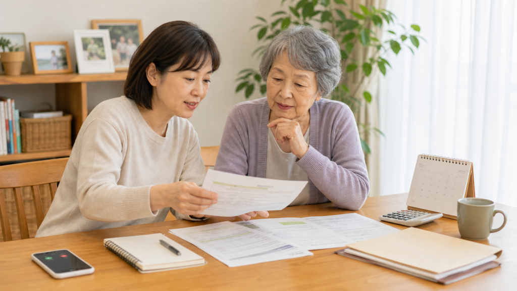 久留米で親の介護保険を申請するには｜家族が最初に確認することのアイキャッチ画像
