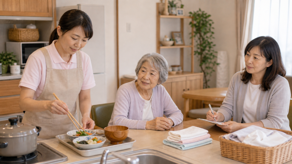 久留米で訪問介護を利用する前に｜できること・できないことを家族向けに整理のアイキャッチ画像