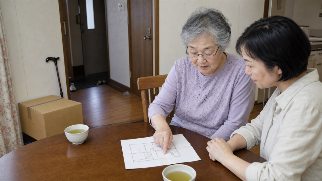 久留米で高齢の親が賃貸から住み替えるタイミング|サ高住・老人ホームとの判断軸のアイキャッチ画像