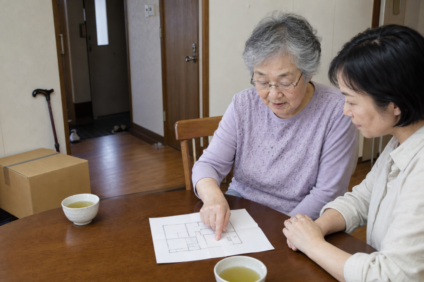 久留米で高齢の親が賃貸から住み替えるタイミング|サ高住・老人ホームとの判断軸のアイキャッチ画像