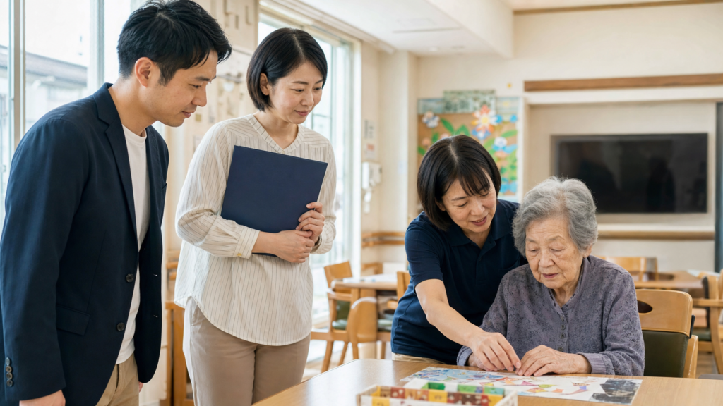 久留米で未経験から介護職へ転職する前に｜仕事内容・資格・職場見学の確認ポイントのアイキャッチ画像