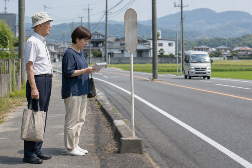 久留米市で車なし生活を続けるには｜コミュニティタクシーと『よりみちバス』のアイキャッチ画像