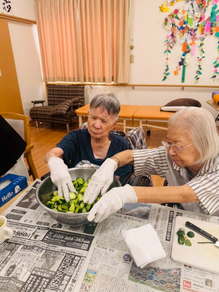 暑さに負けず育つ野菜を、食卓の一品にの写真 5