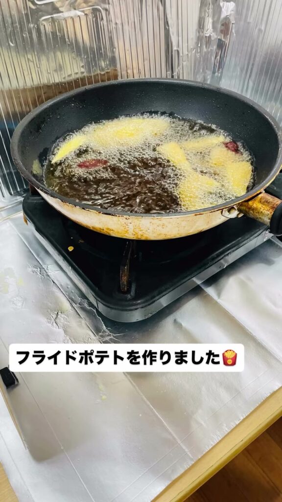 バター醤油のフライドポテトづくり|できたてを味わう調理レクの写真 2